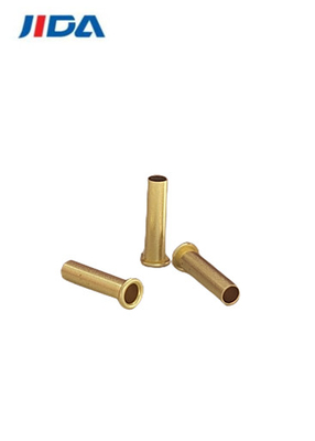 JIDA Crimped Tubular Hollow Brass Paku Keling Untuk Kulit 2x8.5