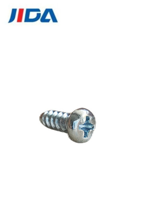 Pan Head Cross Groove ST4 Screw 10.5mm Threaded Hex Bolt Disesuaikan