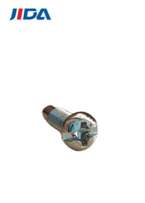 Sekrup Mesin Phillips Berlapis Nikel Baut Bahu Kepala Hex M3.5x10